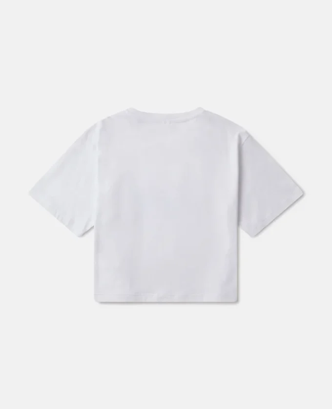 Earth Friends Graphic Cropped T-Shirt Earth Friends Graphic Cropped T-Shirt