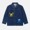 Earth Friends Graphic Denim Jacket Earth Friends Graphic Denim Jacket