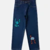 Earth Friends Graphic Denim Jeans Earth Friends Graphic Denim Jeans