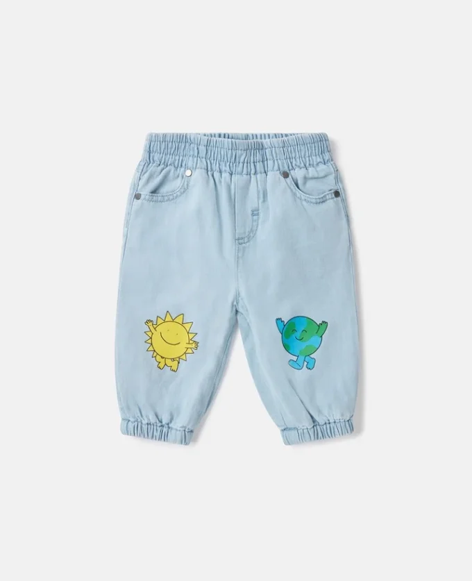 Earth Friends Graphic Jeans Sweatpants Earth Friends Graphic Jeans Sweatpants