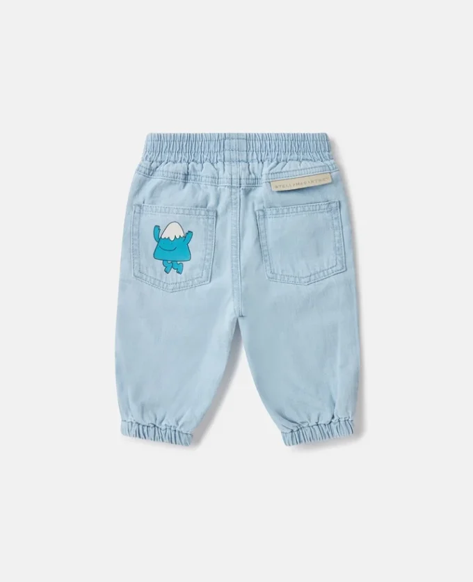 Earth Friends Graphic Jeans Sweatpants Earth Friends Graphic Jeans Sweatpants