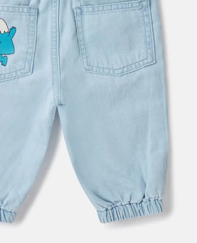 Earth Friends Graphic Jeans Sweatpants Earth Friends Graphic Jeans Sweatpants