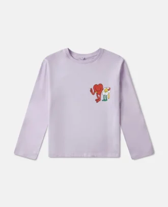 Earth Friends Graphic Long-Sleeve Top