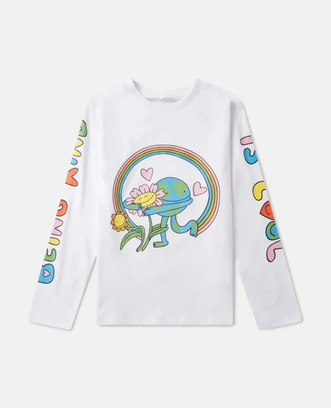 Earth Friends Graphic Long-Sleeve Top Earth Friends Graphic Long-Sleeve Top
