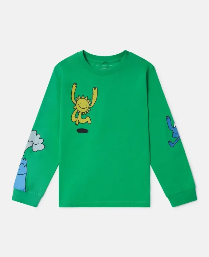 Earth Friends Graphic Long-Sleeve Top Earth Friends Graphic Long-Sleeve Top