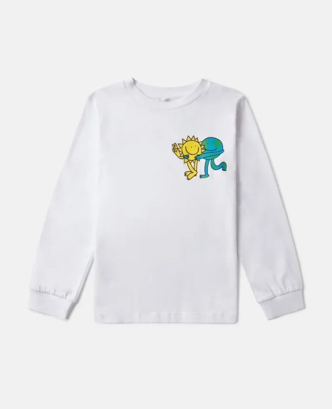 Earth Friends Graphic Long-Sleeve Top Earth Friends Graphic Long-Sleeve Top