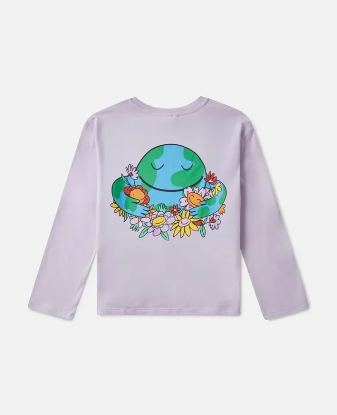 Earth Friends Graphic Long-Sleeve Top Earth Friends Graphic Long-Sleeve Top