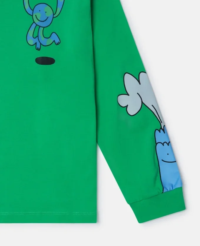 Earth Friends Graphic Long-Sleeve Top Earth Friends Graphic Long-Sleeve Top