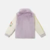 Earth Friends Graphic Plush Teddy Jacket Earth Friends Graphic Plush Teddy Jacket