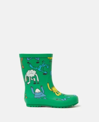 Earth Friends Graphic Rainboots
