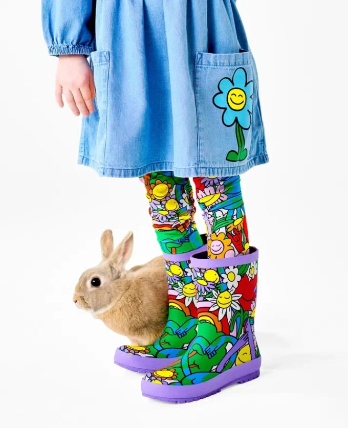 Earth Friends Graphic Rainboots Earth Friends Graphic Rainboots