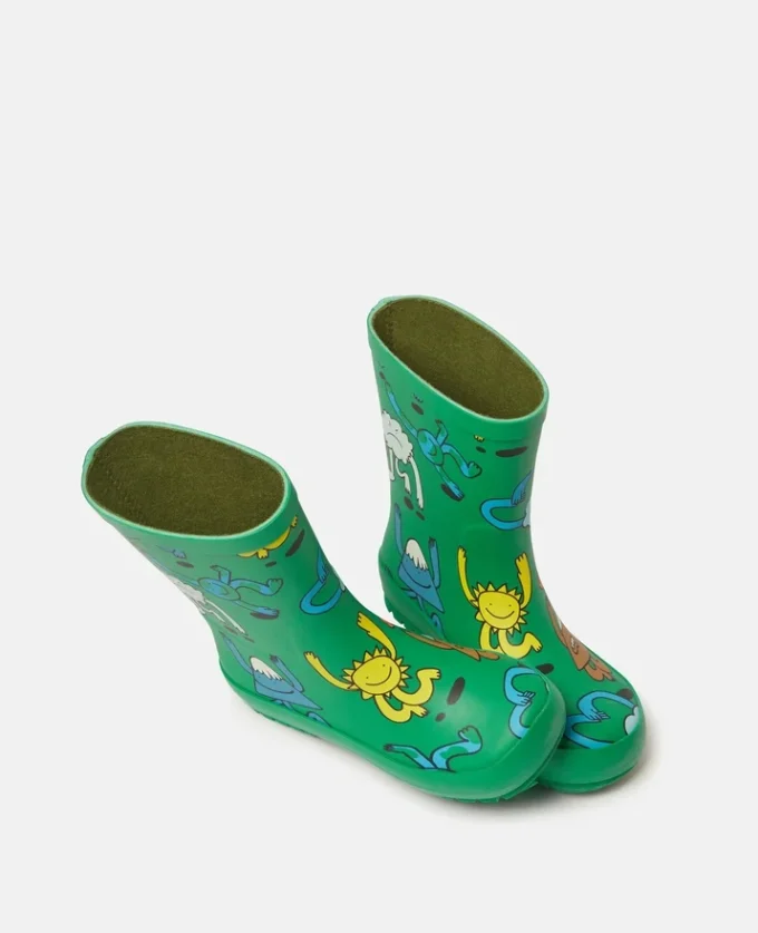 Earth Friends Graphic Rainboots Earth Friends Graphic Rainboots
