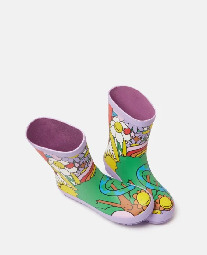 Earth Friends Graphic Rainboots Earth Friends Graphic Rainboots