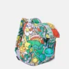 Earth Friends Print Buckle Backpack Earth Friends Print Buckle Backpack