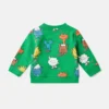 Earth Friends Print Crewneck Sweatshirt Earth Friends Print Crewneck Sweatshirt