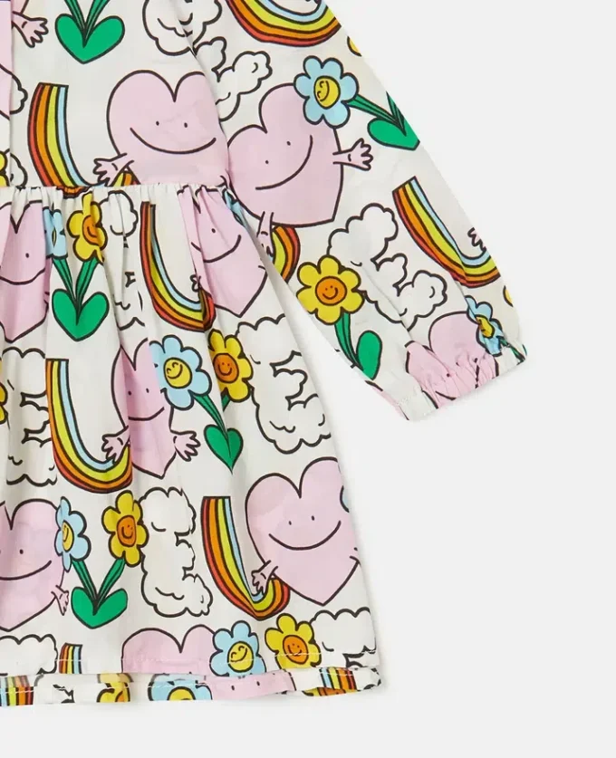 Earth Friends Print Dress and Bloomers Set Earth Friends Print Dress and Bloomers Set