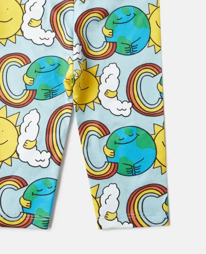 Earth Friends Print Leggings Earth Friends Print Leggings