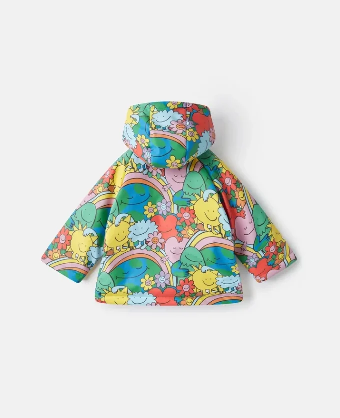 Earth Friends Print Raincoat Earth Friends Print Raincoat