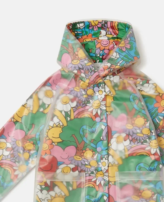 Earth Friends Print Raincoat Earth Friends Print Raincoat