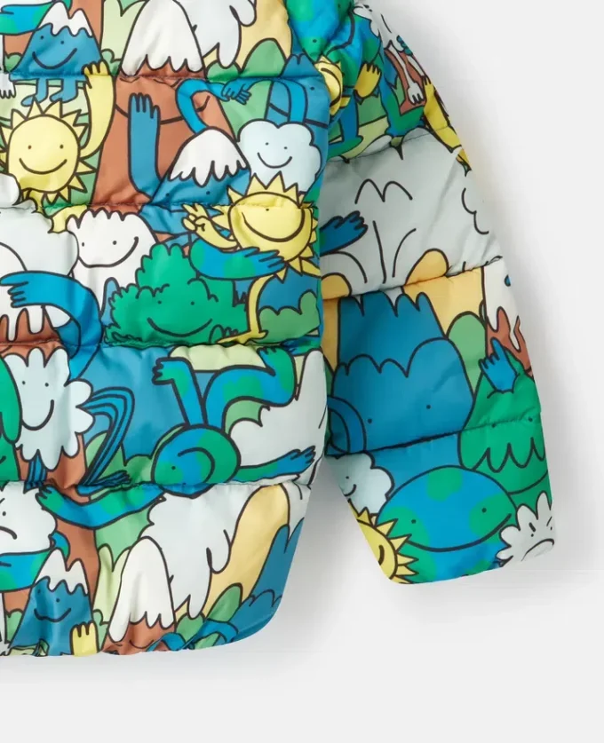 Earth Friends Print Raincoat Earth Friends Print Raincoat