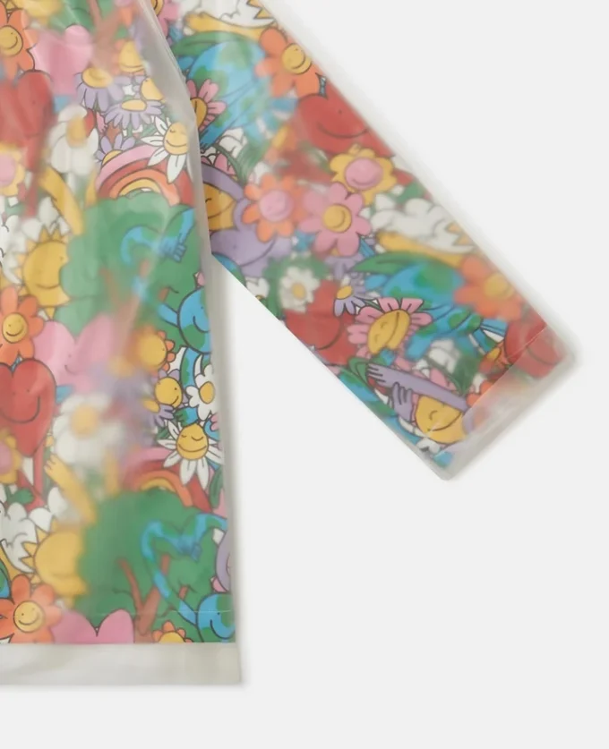 Earth Friends Print Raincoat Earth Friends Print Raincoat