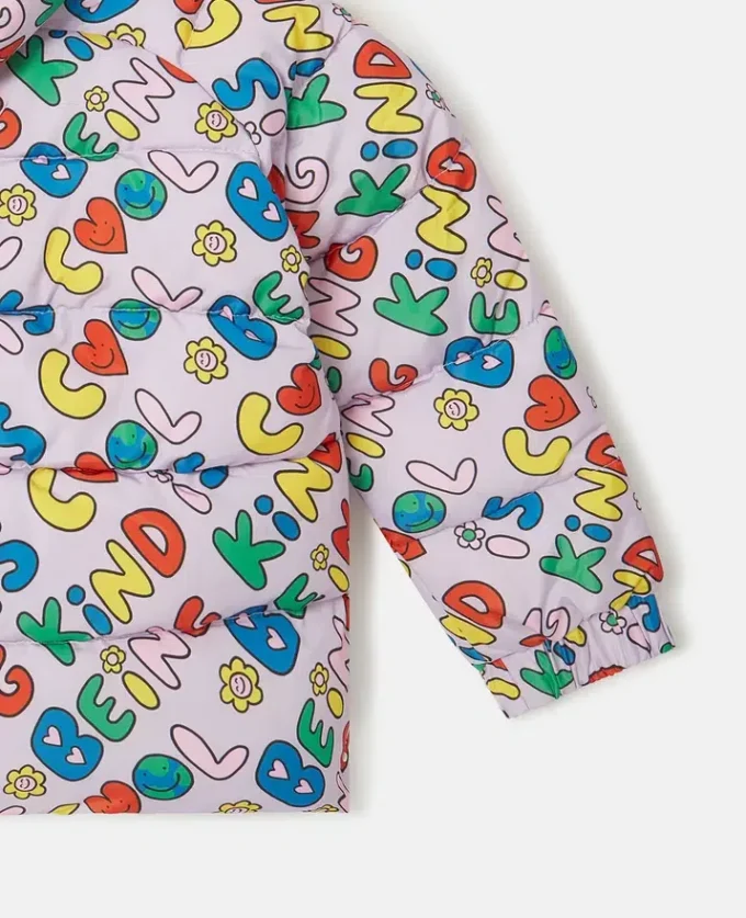 Earth Friends Text Print Raincoat Earth Friends Text Print Raincoat