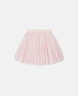 Elasticated Layered Tulle Skirt