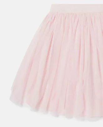 Elasticated Layered Tulle Skirt