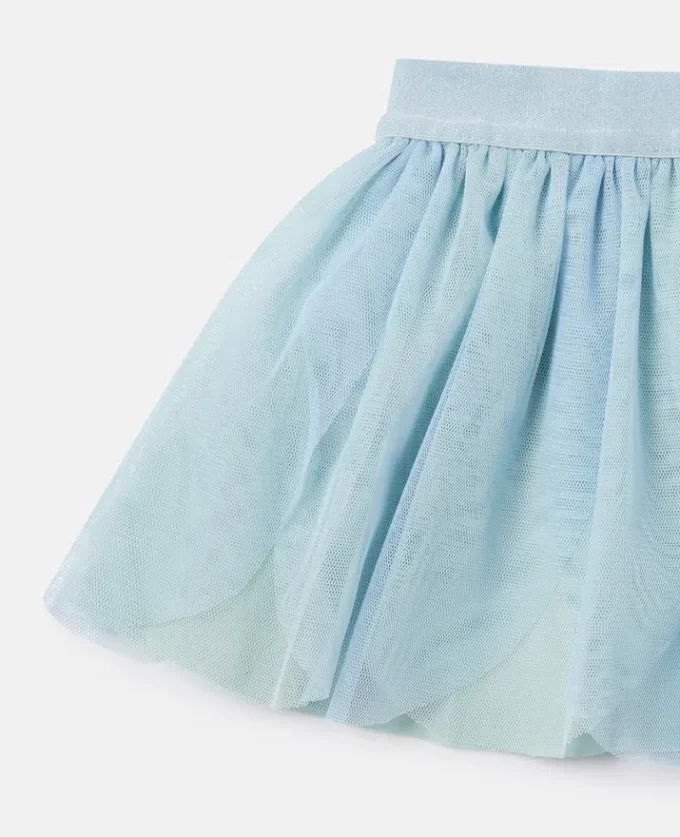 Elasticated Layered Tulle Skirt Elasticated Layered Tulle Skirt
