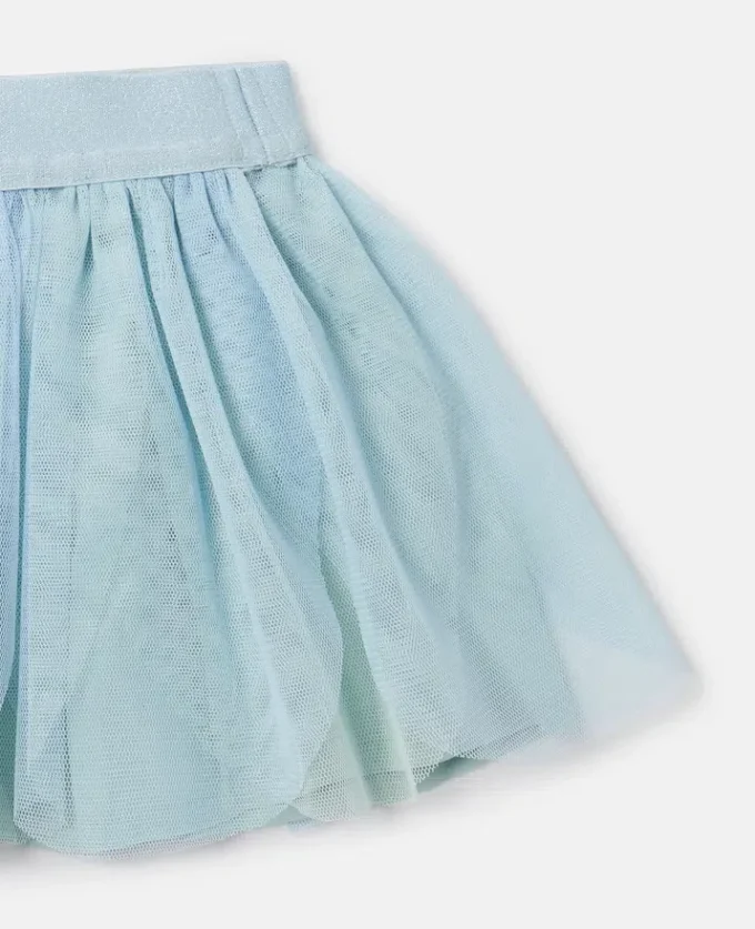 Elasticated Layered Tulle Skirt Elasticated Layered Tulle Skirt