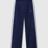 Elasticated Waistband Double Stripe Track Sweatpants Elasticated Waistband Double Stripe Track Sweatpants