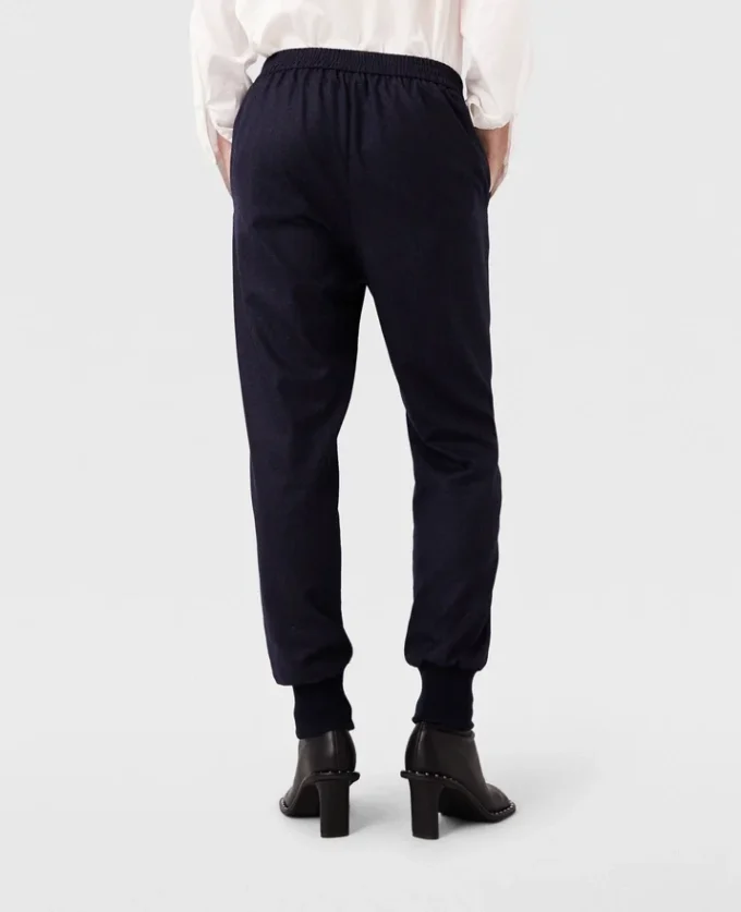 Elasticated Wool Sweatpants Elasticated Wool Sweatpants