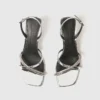 Elsa Metallic Heeled Sandals Elsa Metallic Heeled Sandals