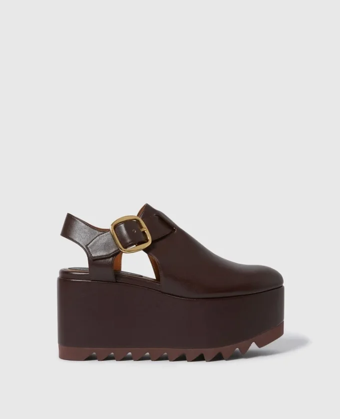 Elyse Closed-Toe T-Bar Platform Sandal Elyse Closed-Toe T-Bar Platform Sandal