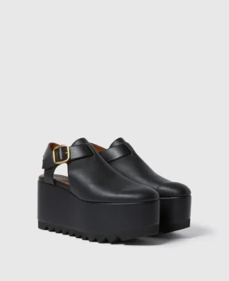 Elyse Closed-Toe T-Bar Platform Sandal