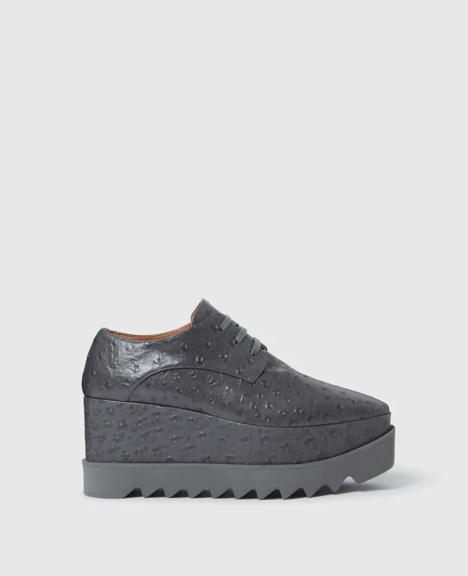 Elyse Ostrich Platform Shoes Elyse Ostrich Platform Shoes