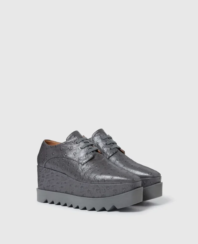Elyse Ostrich Platform Shoes Elyse Ostrich Platform Shoes