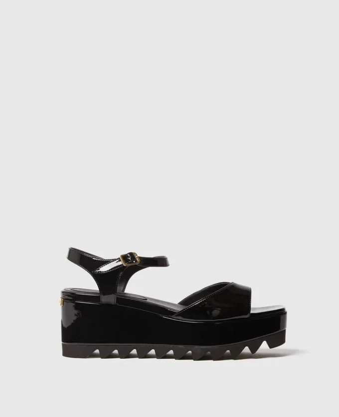 Elyse Patent Platform Sandals Elyse Patent Platform Sandals