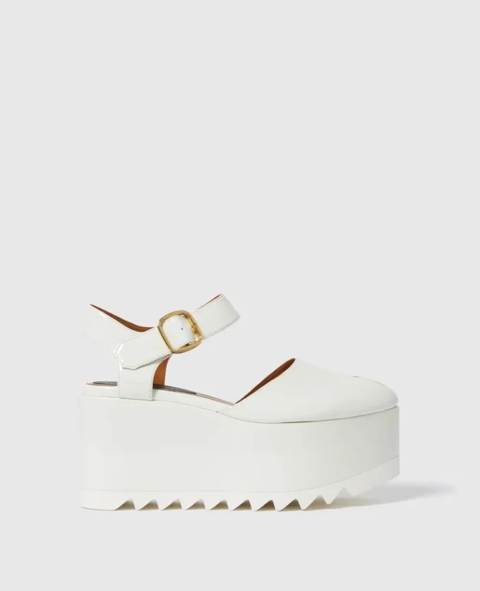 Elyse Patent Platform Sandals Elyse Patent Platform Sandals