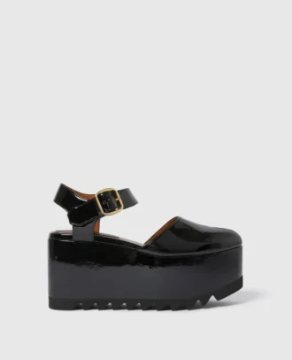 Elyse Patent Platform Sandals