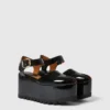 Elyse Patent Platform Sandals Elyse Patent Platform Sandals