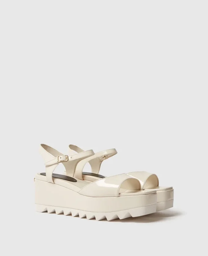Elyse Patent Platform Sandals Elyse Patent Platform Sandals