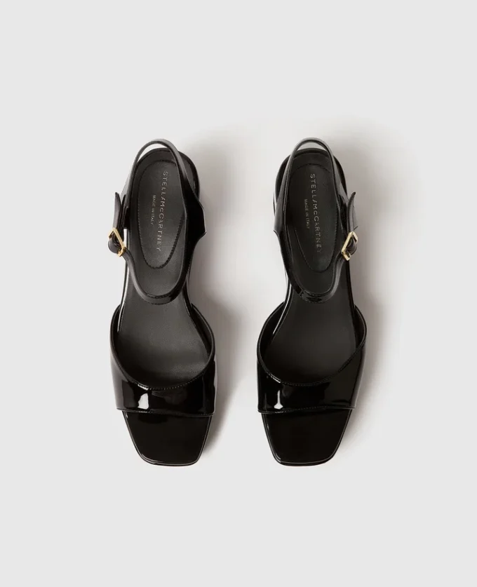 Elyse Patent Platform Sandals Elyse Patent Platform Sandals