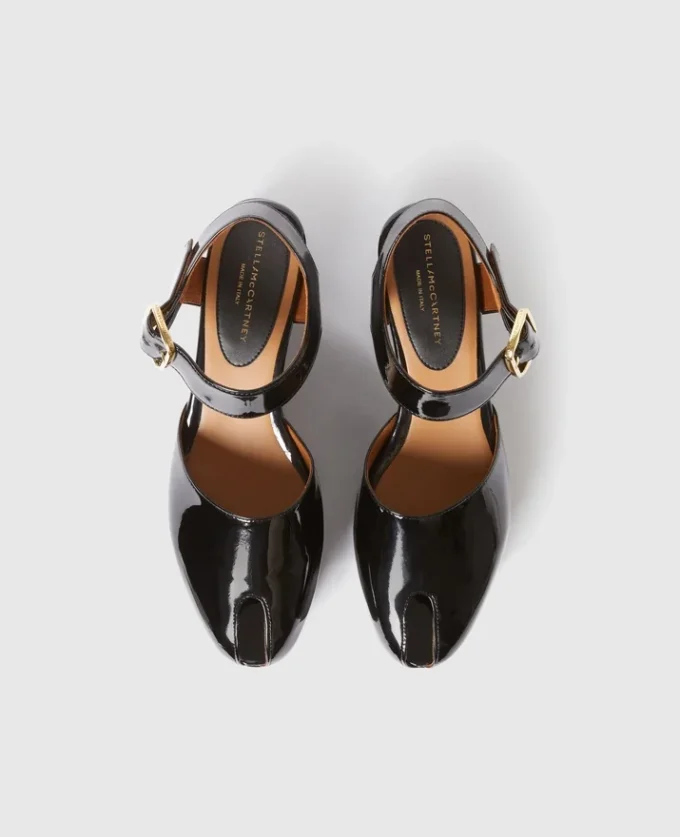 Elyse Patent Platform Sandals Elyse Patent Platform Sandals