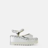Elyse Star Stud Mirrored Platform Sandals Elyse Star Stud Mirrored Platform Sandals