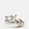 Elyse Star Stud Mirrored Platform Sandals Elyse Star Stud Mirrored Platform Sandals