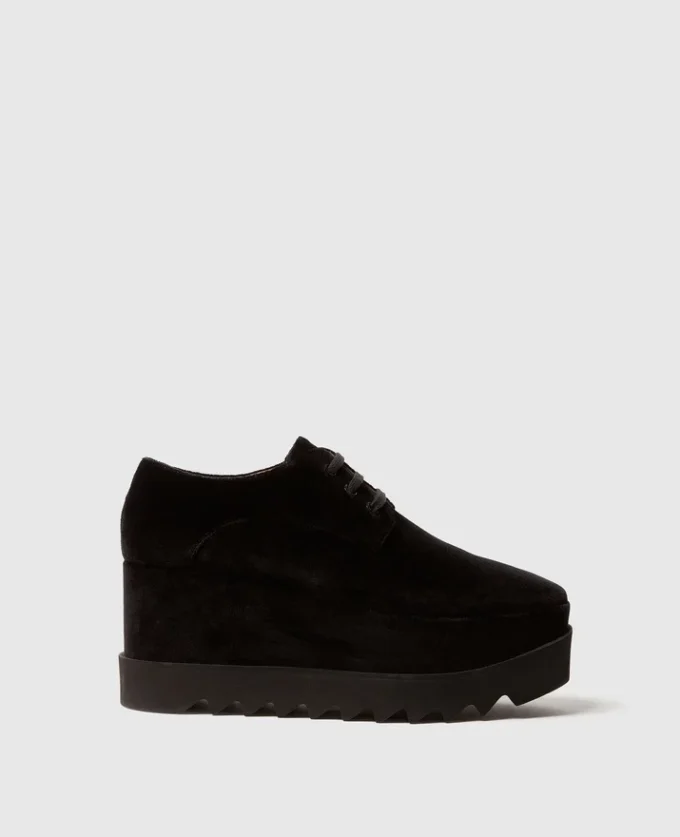 Elyse Velvet Platform Shoes Elyse Velvet Platform Shoes
