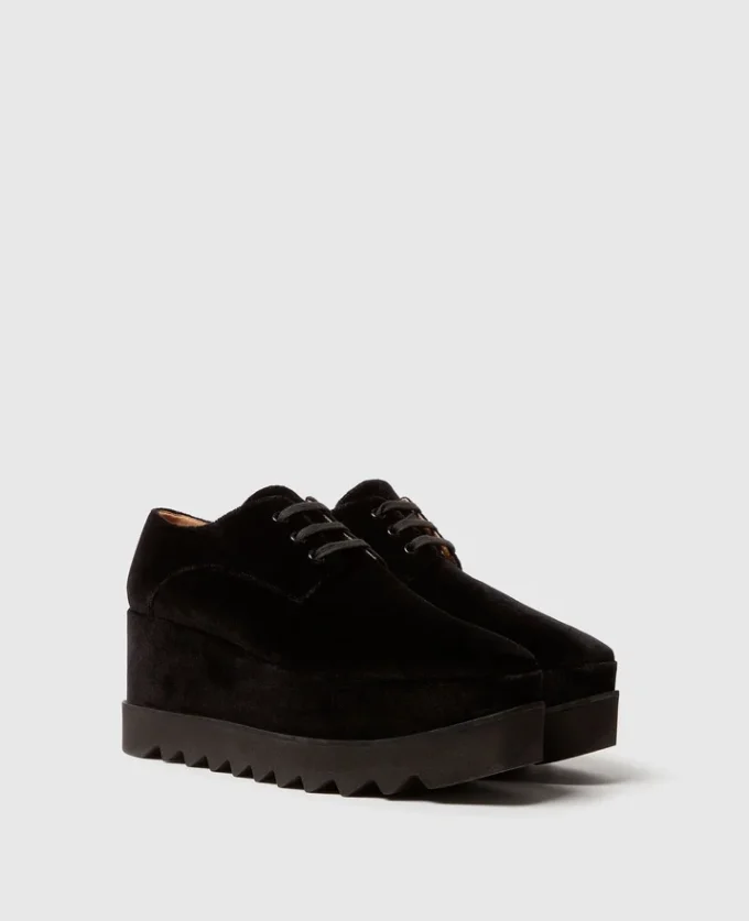 Elyse Velvet Platform Shoes Elyse Velvet Platform Shoes