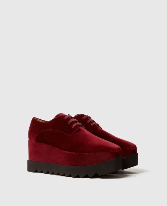 Elyse Velvet Platform Shoes Elyse Velvet Platform Shoes