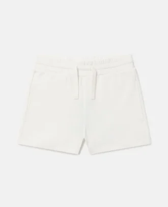 Embroidered Jersey Shorts